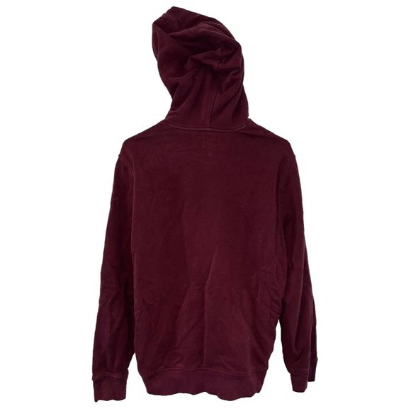 Gap Vintage Soft Hoodie Burgundy Pinot Noir Sz. L - Picture 6 of 7